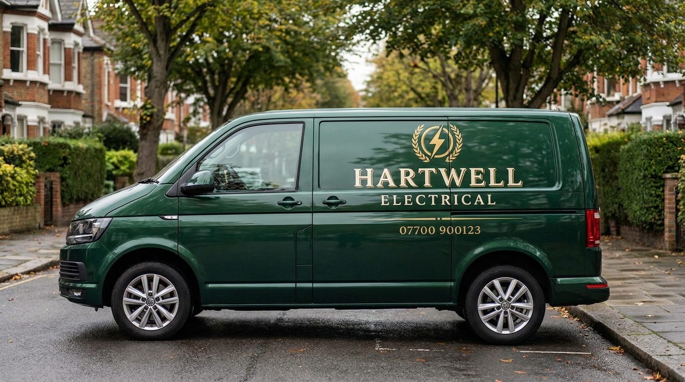 Jry Electrical and Security van